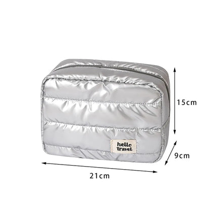 Large Capacity Makeup Bag – Portable Cosmetic and Toiletry Storage Bag, Travel Organizer Washbag
