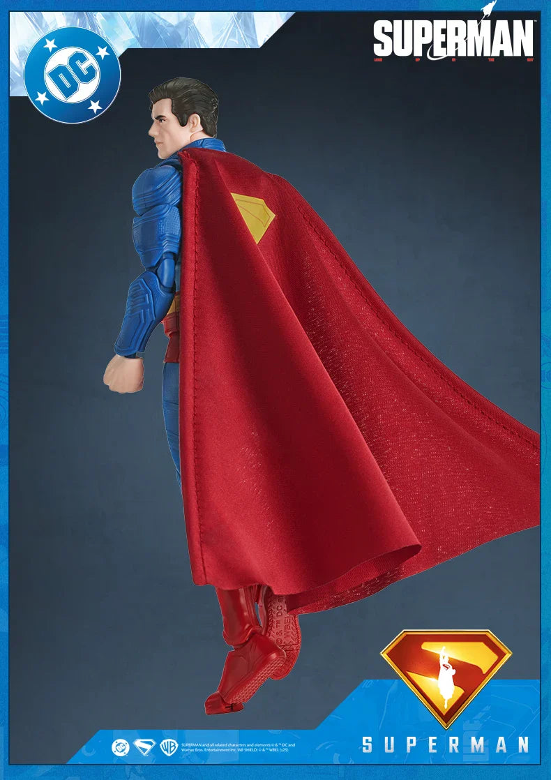 Blokees 2025 David Superman Action Figure – Classic Assemble Toy Model for Kids’ Collection & Gift