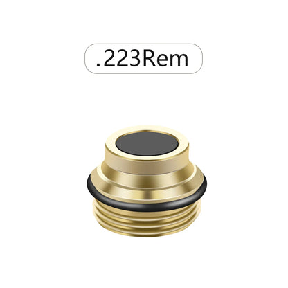 Red Dot Laser Training Bullet Switch Cover — Cartridge Boresighter for .223Rem, .380ACP, .40S&W, 9x19mm Taurus G2C Trainer