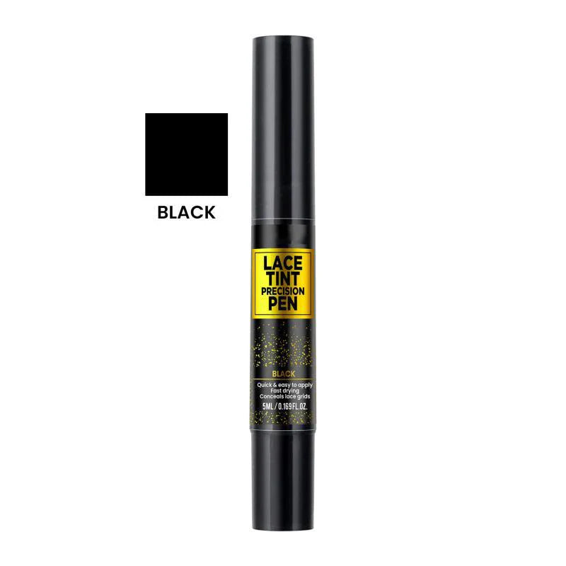 Tinted Lace Precision Parting Pen | Wig Lace Tint with Brush Applicator, Easy to Use & Long-Lasting Formula