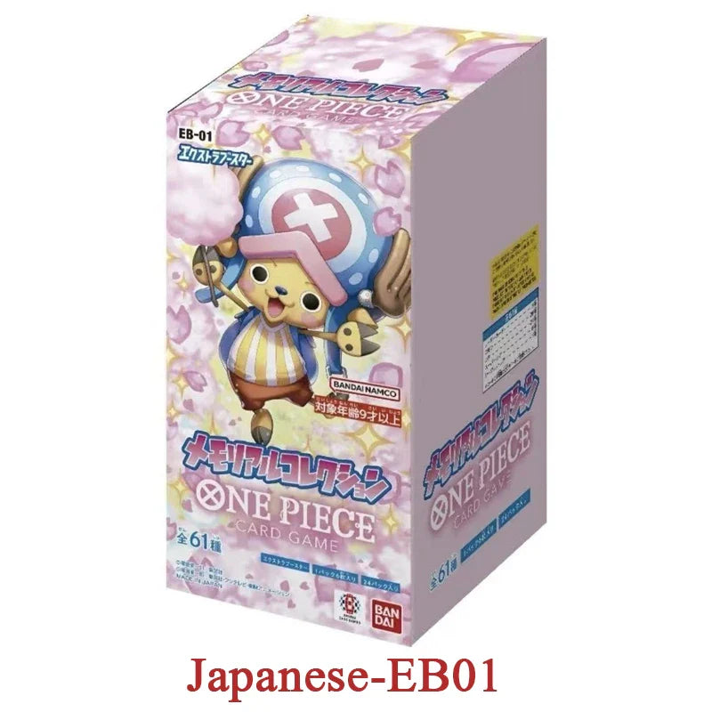 Bandai One Piece OPCG TCG Game Card — Sealed Booster Pack, Collectible Cartoon Cards for Toys & Gifts