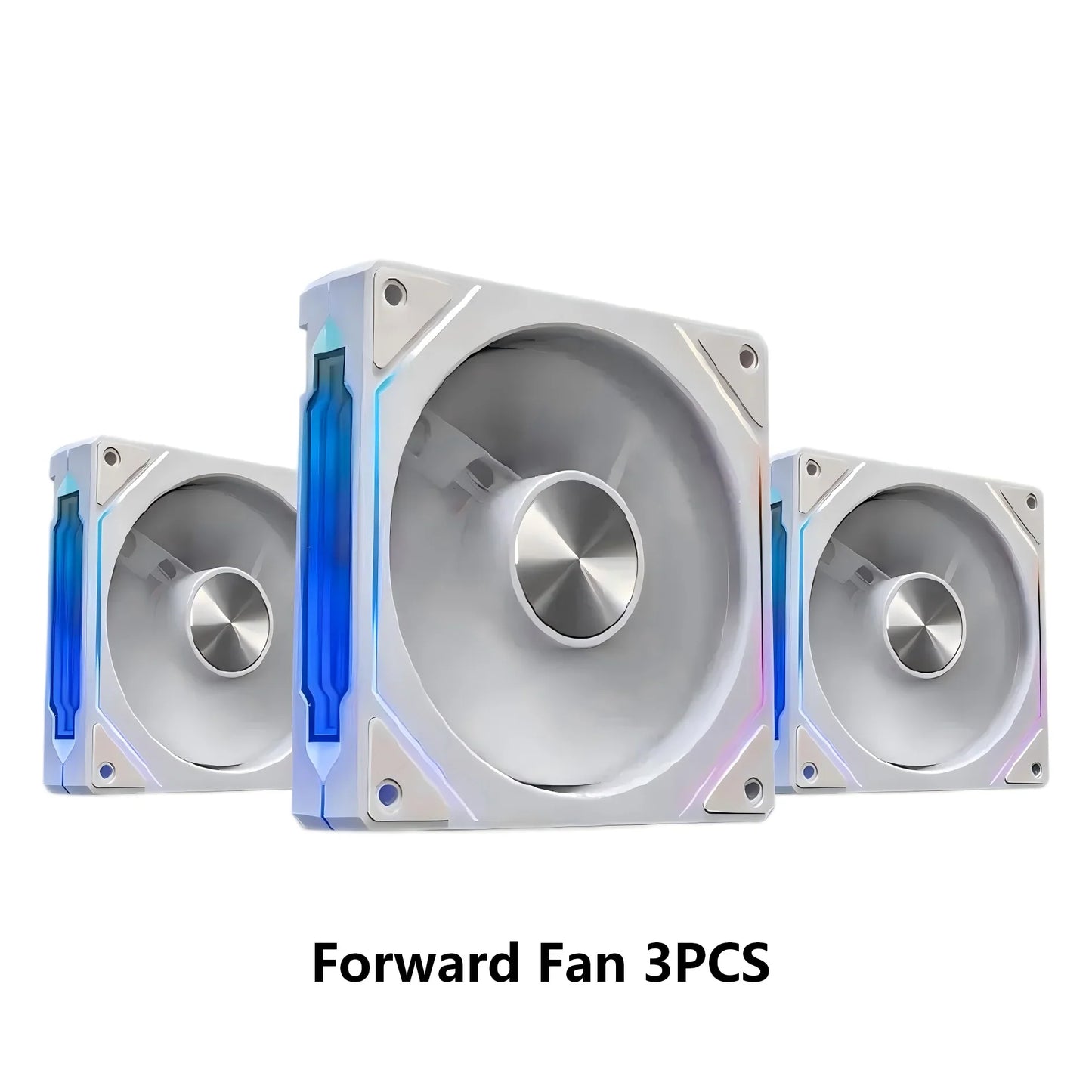LDPCSJ Prism 5 Pro 120mm ARGB RGB Case Fans – 4PIN PWM 5V 3PIN PC Cooling Kit for CPU Water Cooler Gaming PC Ventilation System