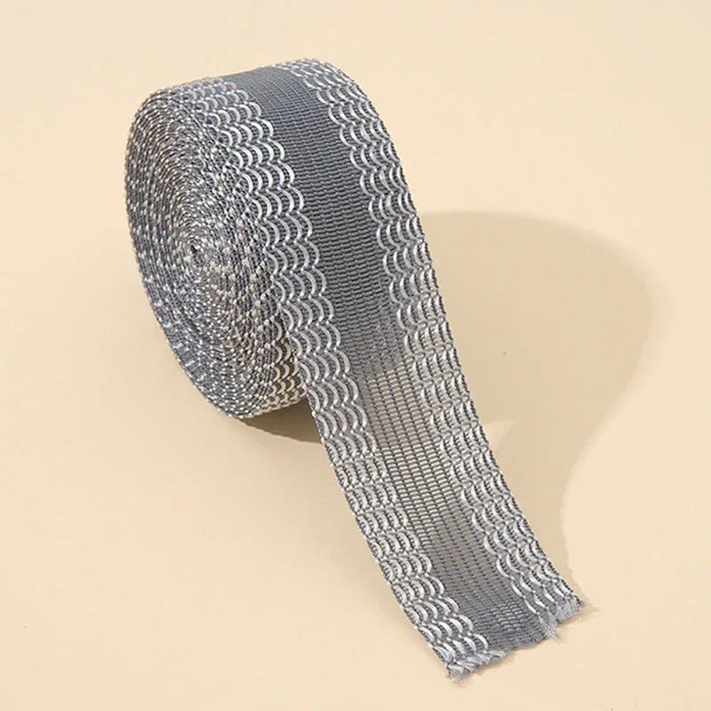5M Self-Adhesive Trouser Leg Sticker - Pants Opening Shortening Tape for DIY Sewing Fabric and Suit Trouser Edge Paste