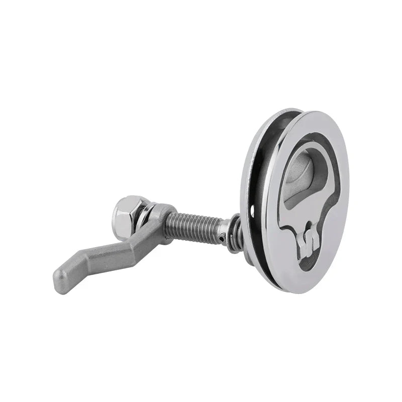 AndyMarine 316 Stainless Steel Boat Cam Latch – Marine Hatch Pull Turning Lock Hardware
