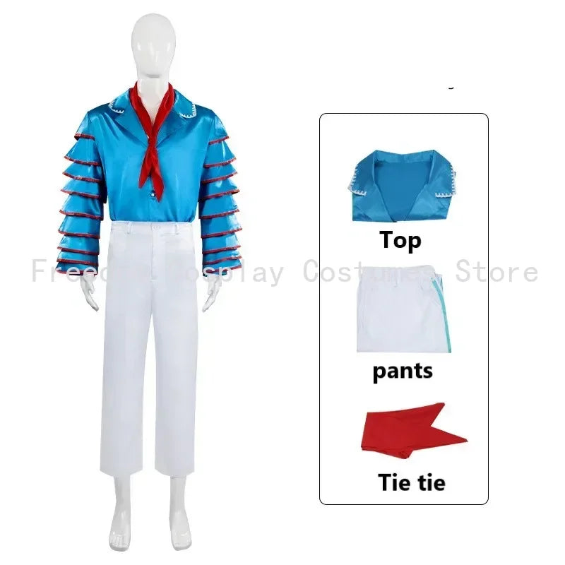 The Mask Jim Carrey Cosplay Costume — Unisex Adult Suit Set for Halloween, Carnival & Party Dress-Up