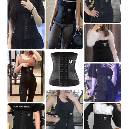 Women’s Waist Trainer Corset – Slimming Body Shaper Faja Belt for Tummy Control