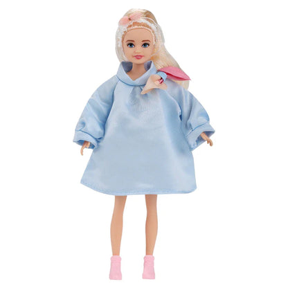 Kawaii 7-Inch Fashion Dolls for Little Girls – 23cm Female Figures for DIY Playhouse, Baby Toys & Gift