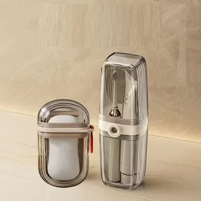Portable Soap & Toothbrush Holder – Durable Travel Case for Gym, Bathroom, Easy-Clean Essentials