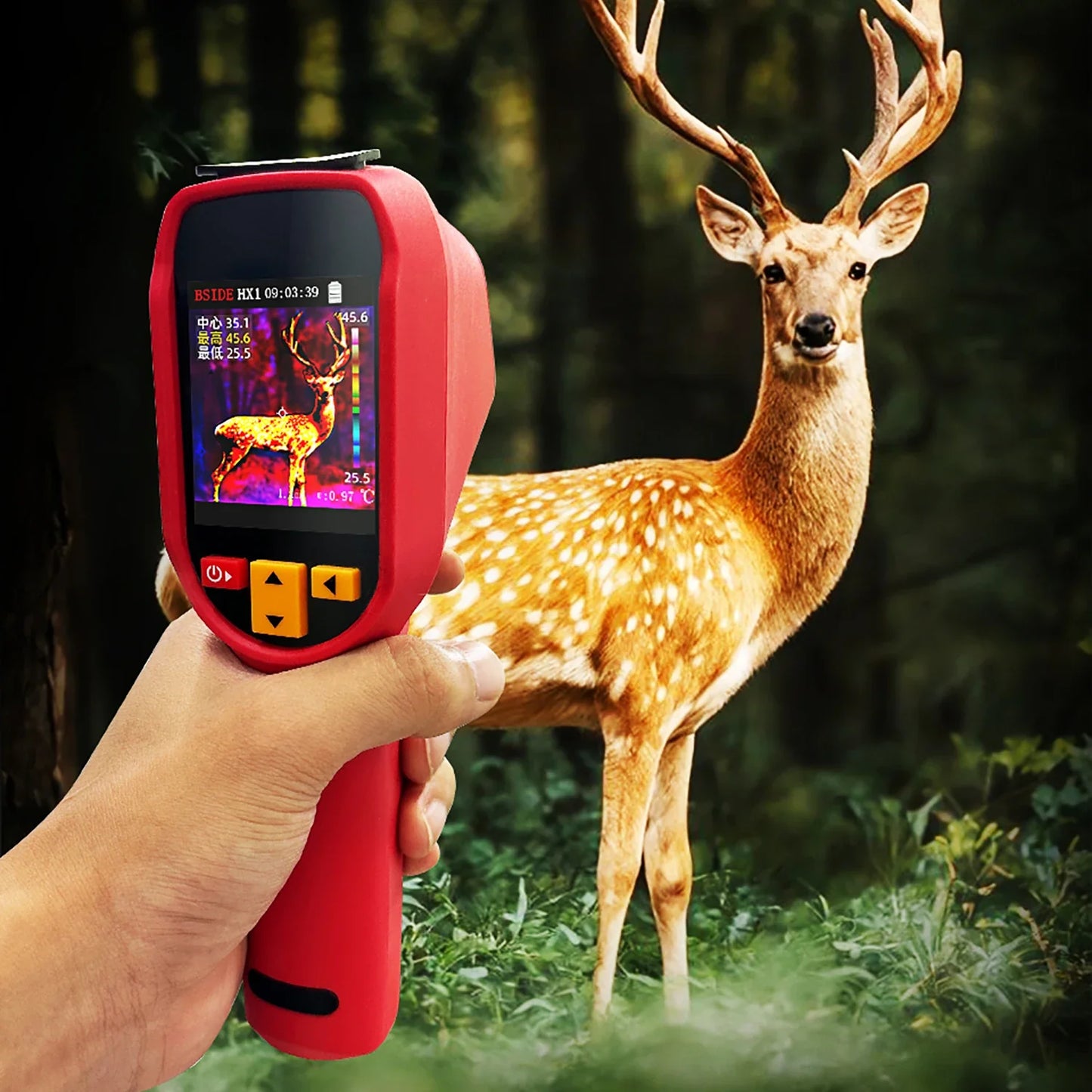 New Style Thermal Imaging Camera – 240x240 Infrared Temperature Meter for PCB Repair & Industrial Pipeline Detection