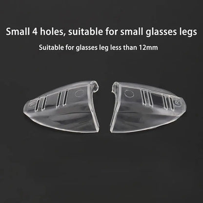 Fashion Safety Goggles with Side Shields - Flexible, Clear Eye Protection, 95% Anti-Fog Glasses for Men & Women