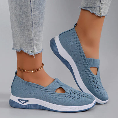 Spring Women's Sports Shoes – Breathable, Lightweight, Non-Slip, Wear-Resistant Casual Sneakers