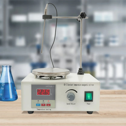 Digital Magnetic Stirrer 250W — Lab Tabletop Heating Plate Mixer, Large Volume, 304 Stainless Steel, 0–2000 RPM