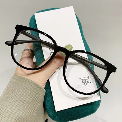 Fashion Anti-Radiation Unisex Eyeglasses – Transparent Retro Computer Glasses with Anti-Blue Light Lenses