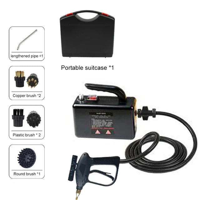 High-Temperature Home Steam Cleaner – Sterilization for Air Conditioning, Kitchen Hood & Car, 110V/220V