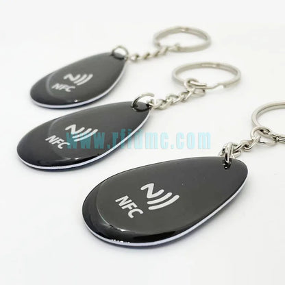 Instagram NFC Epoxy Key Tag – 13.56MHz RFID Proximity Keychain to Increase Followers
