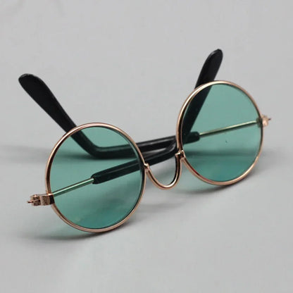 Labubu Fashion Gradient Sunglasses for 17cm Mini Doll | Cool Labubu Idol BJD Doll Accessories