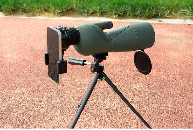 25–75x60 Zoom Spotting Scope – ED Lens Bak4 Prism Monocular Telescope for Bird Watching & Camping