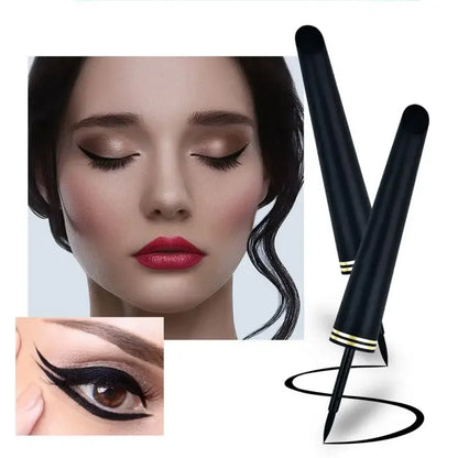 Black Liquid Eyeliner Pencil – Natural Smooth, Waterproof, Quick-Dry, Non-Smudging & Long-Lasting Eye Makeup