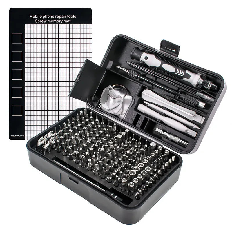 170-in-1 Magnetic Screwdriver Bits Set | Torx Phillips Screw Kit for Electrical, Phone, Camera & PC Repair - Handy Tool Box