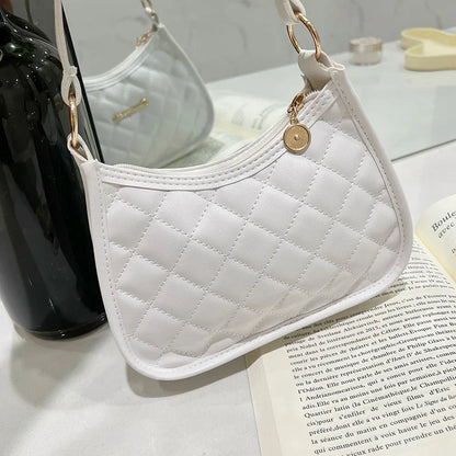 Women’s Soft Faux Leather Crossbody Bag – Retro Underarm Handbag & Small Shoulder Bag for Girls – Fashion Design