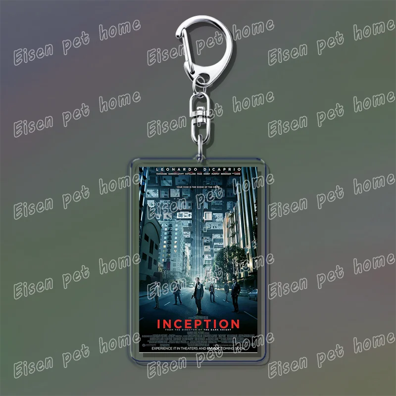 Classic Movie Keychains – Jaws, Fight Club, Avatar Pendant Key Rings for Bags & Fan Gifts