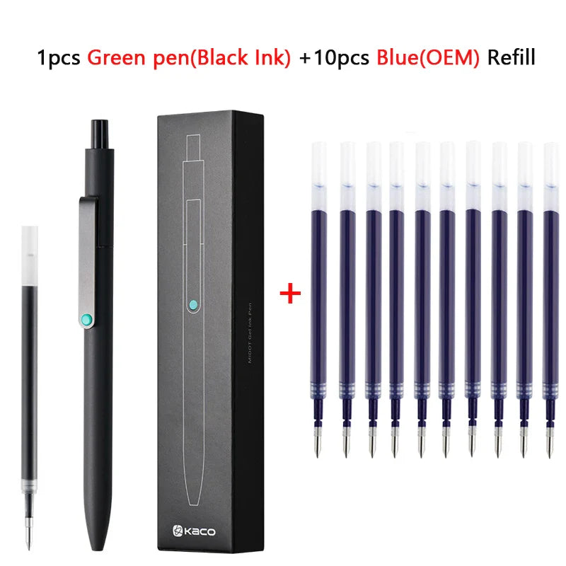 KACO 0.5mm MIDOT Gel Ink Pens – Quick-Drying, Smooth Writing, High-Volume for Exams, Grading, Homework, and Papers