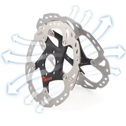 Shimano DEORE XT MT800/MT900 Center Lock Ice Technologies Freeza Disc Brake Rotor – 203/180/160/140mm