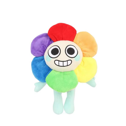 Dandys World Goob & Boxten Flower Plush Toy – Soft Stuffed Animal Pillow Cat Bunny Plushie Doll for Fans