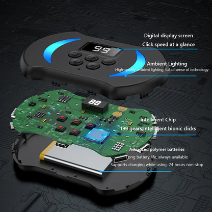 Mobile Phone Auto Clicker — Adjustable Finger Simulation Tap Device for Games, Live Streaming & Automatic Screen Taps