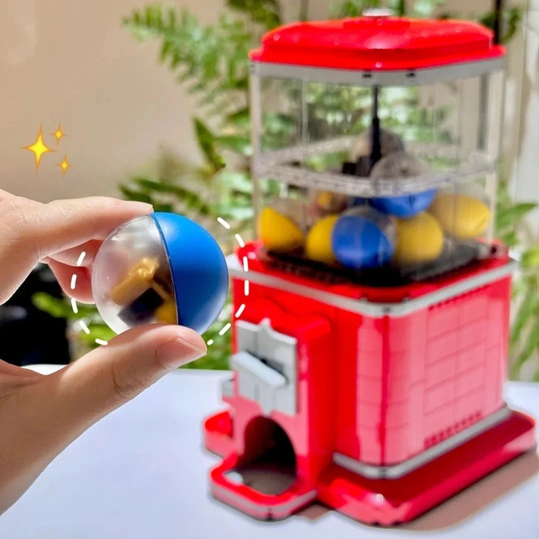 MINISO Creative Expert 21358 Vending Machine Building Blocks Kit – Classic Assembly Toys for Kids Birthday Gift