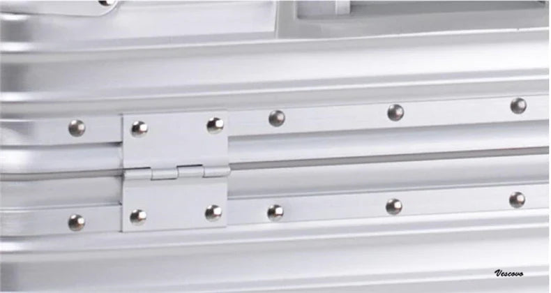 Carrylove 18" Aluminum Camera Trolley Suitcase — Spinner Pilot Luggage Bag for Photography, Rolling Wheels