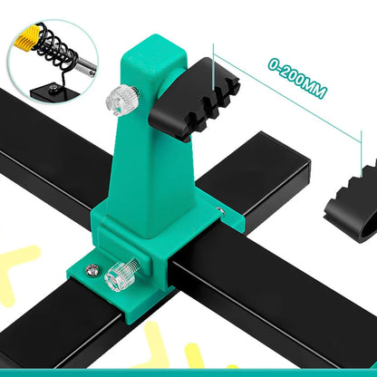 Adjustable Circuit Board Repair Fixture - 360° Rotating Motherboard Holder for PCB Welding Soldering Disassembly Maintenance