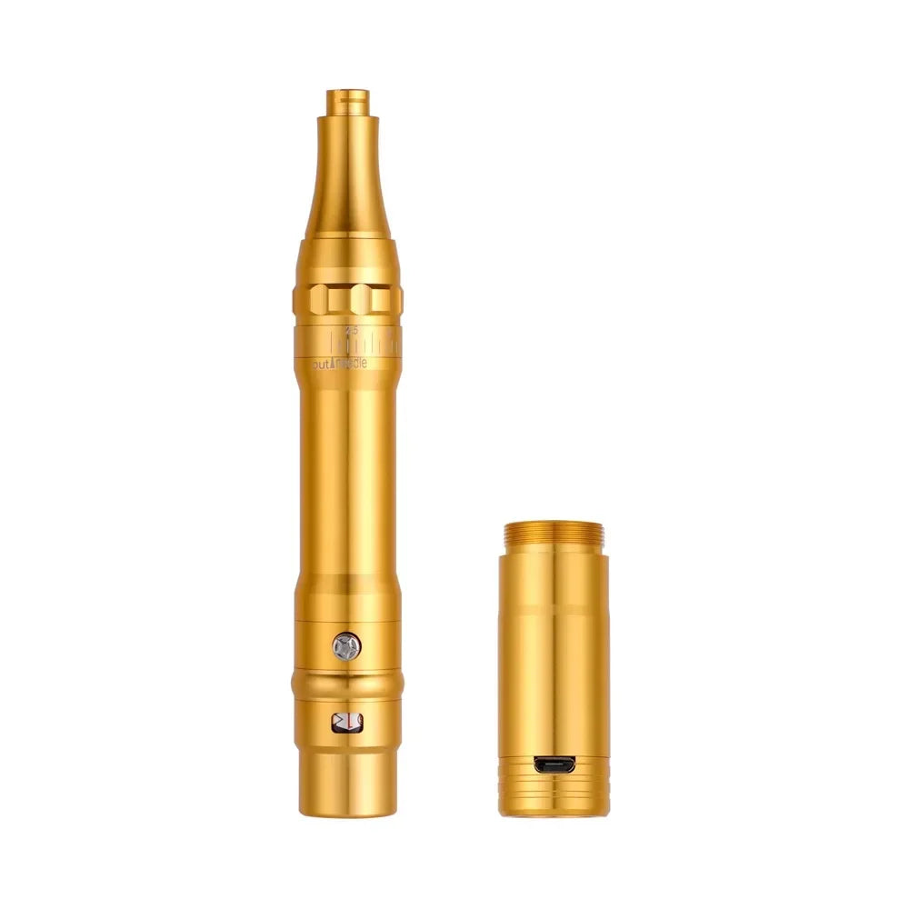 Professional Eyebrow Tattoo Machine — Wireless Micropigmentation & Microblading Pen with Battery
