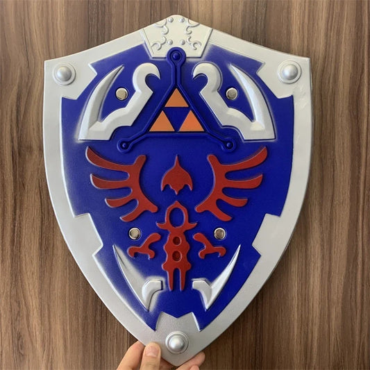 1:1 Skyward Sword Shield Cosplay Weapon – Soft Rubber Link Role-Play Toy for Kids Gift