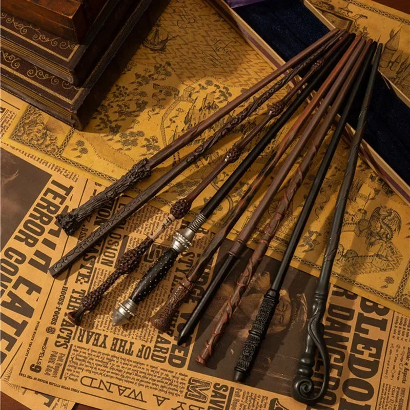 Anime Cosplay Magic Wand - Metal Core Fantasy Toy Prop & Wizard Decoration Accessory