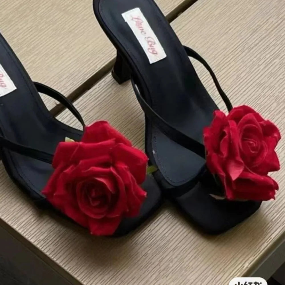 Colorful Thai Fairy Flower Shoe Buckles – Personalized Orchid Simulation Decor for Shoes