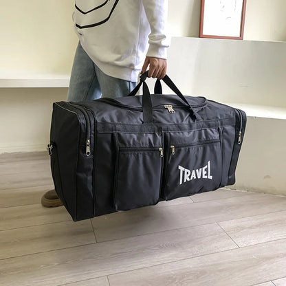 Foldable Travel Bag Y36A – Large Capacity Waterproof Business & Sports Duffel, Wear-Resistant Portable Handbag