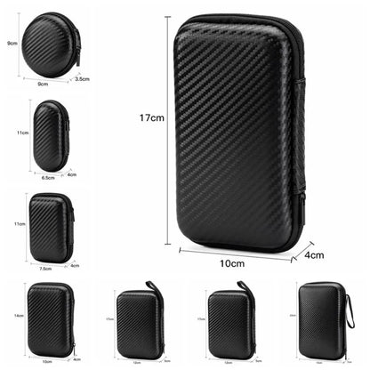 Shockproof Waterproof Headphone Case – EVA Hard Shell Carrying Box with Double Zipper & Dustproof Design