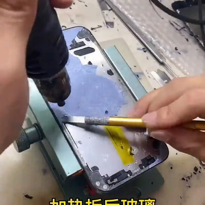 Back Cover Glass Remover Tool Kit for iPhone 15, 14, 13, 12, 11 Pro Max – Phone Repair Rear Housing Glass & Glue Removal
