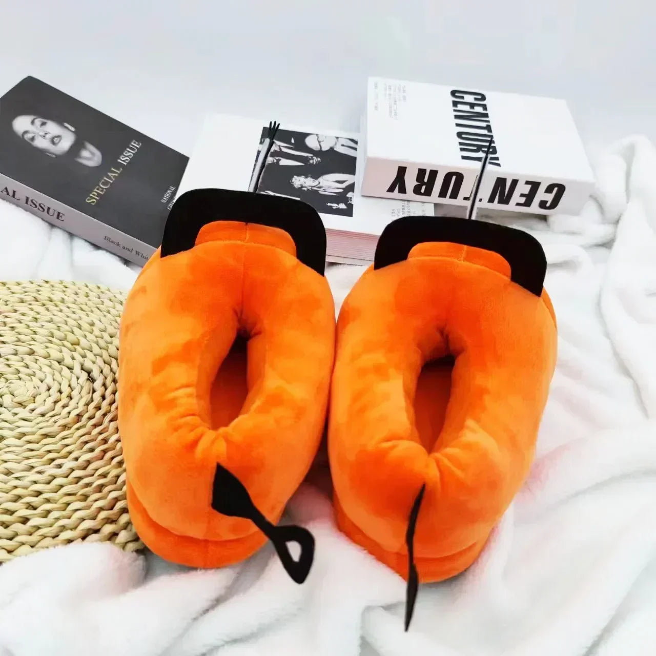 Anime Kawaii Puppy Slippers – Cosplay, Halloween & Xmas Party Shoes, Home Bedroom Decor, One Size
