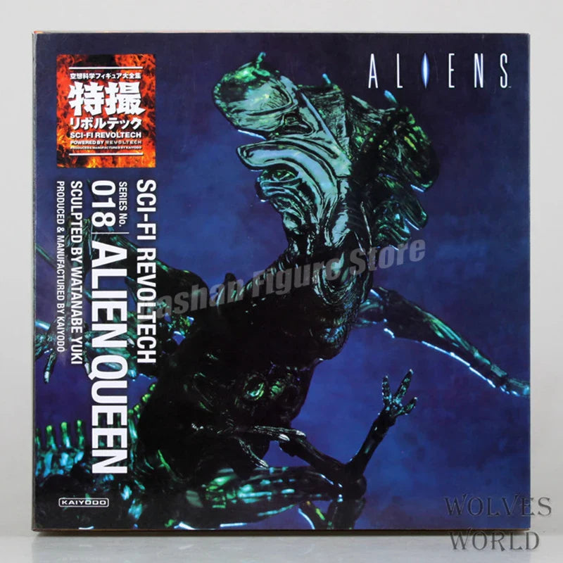 Yamaguchi Alien vs. Predator Action Figure #018 – 20cm Xenomorph Alien Queen PVC Collectible Toy
