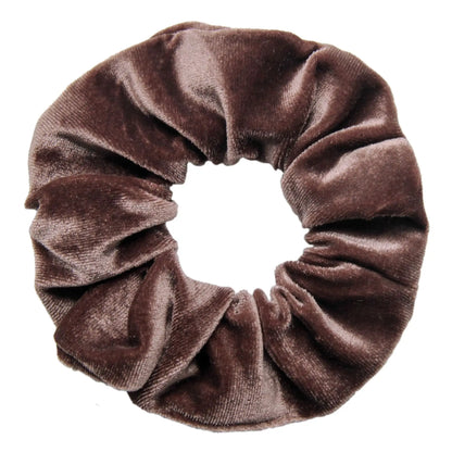 Vintage Velvet Hair Scrunchies for Women & Girls – Solid Color Ponytail Holder Elastic Hair Bands, Soft Fashion Hair Ties Accessories