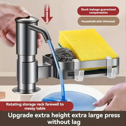 Kitchen Sink Soap Dispenser — Detergent & Hand Soap Presser, Extender Pump for Kitchen Accessories