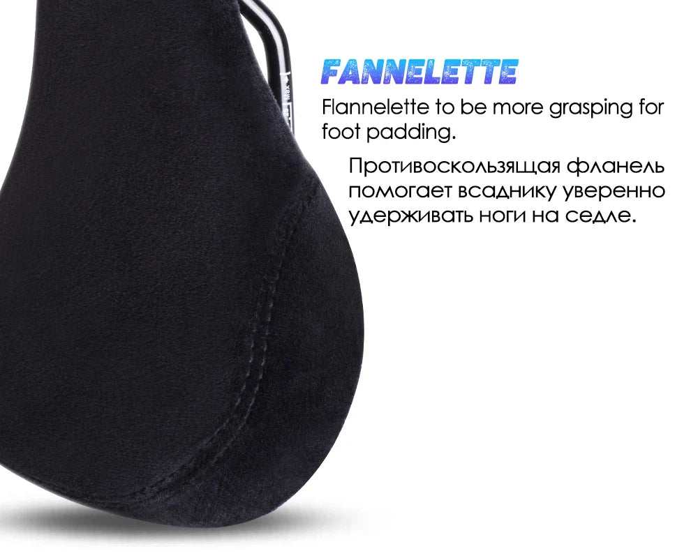 Funsea Wheelie Bike Seat – Pink Flannelette Stunt Saddle for Girls with 8mm Rail & Embroidered Logo