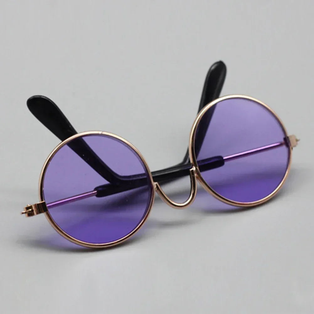 Labubu Fashion Gradient Sunglasses for 17cm Mini Doll | Cool Labubu Idol BJD Doll Accessories
