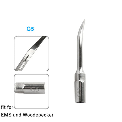 AZDENT Dental Ultrasonic Scaler Tips – Scaling, Periodontics, Endo, Perio Tips for EMS, Woodpecker, DTE, NSK, SATELEC Scalers