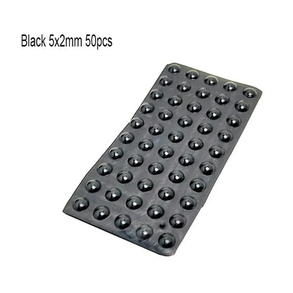 18–100PCS Self-Adhesive Silicone Door Stops – Cabinet Bumpers & Rubber Cushion Pads for Furniture Protection