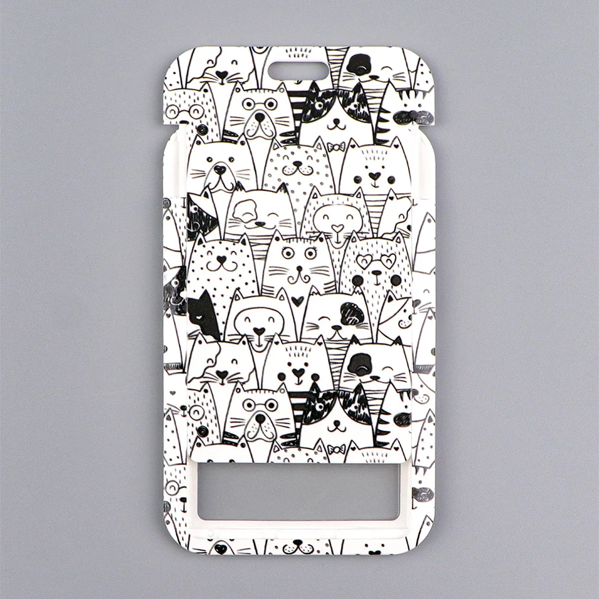 Kawaii Cat Paw Credential Holder Lanyard – Cute Neck Strap for Keys, ID Cards & Phone Accessories