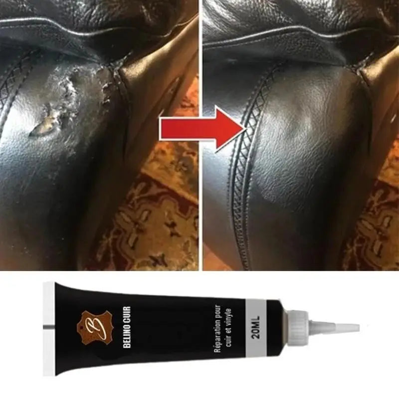 20ml Leather Repair Gel for Car Seats – Leather Finish Refurbishing Cream and Paint for Car Maintenance