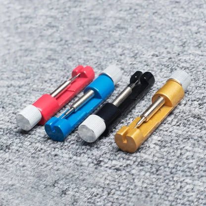 Metal Watch Strap Link Pin Remover Tool — Watch Repair Kit with 3 Extra Pins for Watchmakers